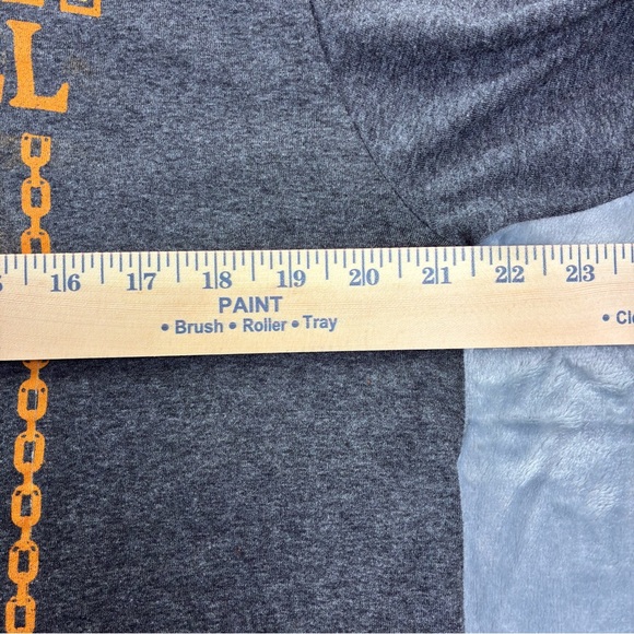 Kid Rock American Rock N Roll T-Shirt Size Large Heather Gray Detroit Rap USA - Picture 7 of 9